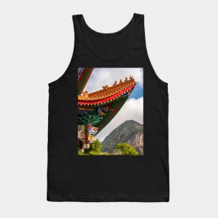 Po Lin Monastery, Lantau Island, Hong Kong Tank Top